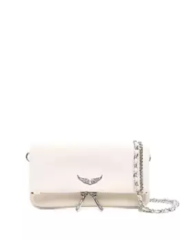 Мини-сумка Rock Nano на молнии Zadig&Voltaire, нейтральный