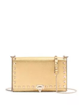 Мини-сумка Rockstud Valentino Garavani, золотой