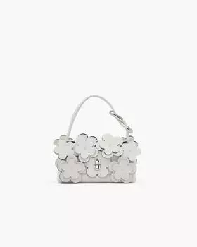 Мини-сумка с аппликацией «Ромашка» Marc Jacobs, белый