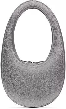 Мини-сумка с блестками Coperni