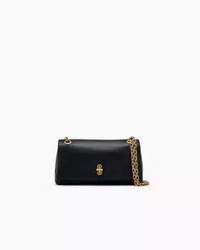 Мини-сумка с двойной цепочкой Marc Jacobs, черный