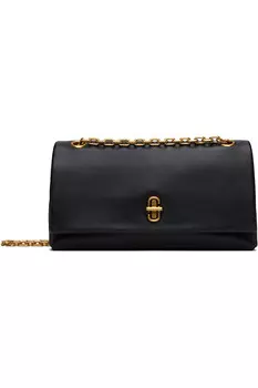 Мини-сумка с двойной цепочкой Marc Jacobs, черный