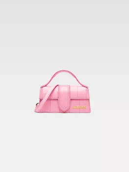 Мини-сумка с клапаном JACQUEMUS The Bambino, цвет Pale Pink