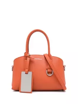 Мини-сумка с логотипом Emporio Armani, оранжевый