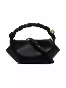 Мини-сумка с логотипом Ganni, черный