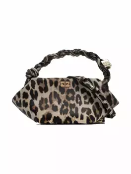 Мини-сумка с логотипом Ganni, мультиколор