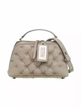 Мини-сумка с логотипом Maison Margiela, бежевый