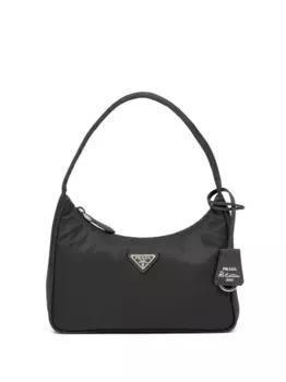 Мини-сумка с логотипом Prada, черный