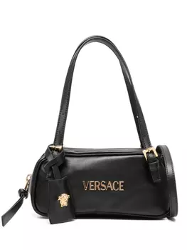 Мини-сумка с логотипом Versace, черный