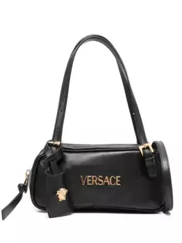 Мини-сумка с логотипом VERSACE, черный