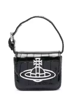 Мини-сумка с пряжкой Orb Vivienne Westwood, черный
