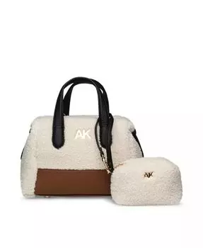 Мини-сумка Sherpa Anne Klein, коричневый