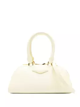 Мини-сумка-шоппер Antigona из телячьей кожи с ручкой сверху Givenchy, желтый