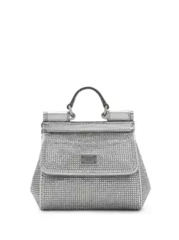 Мини-сумка Sicily KIM DOLCE&GABBANA DOLCE & GABBANA, серебяный