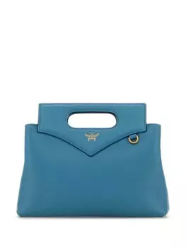 Мини-сумка Soft Diamond MCM, синий