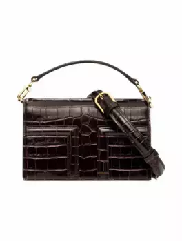 Мини-сумка T-Flap TOTEME, коричневый