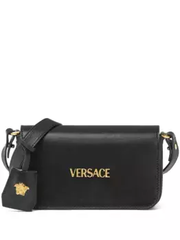Мини-сумка Tag VERSACE, черный