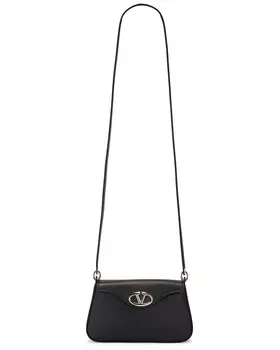 Мини-сумка The Bold Edition с логотипом V Valentino Garavani, цвет Nero