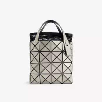 Мини-сумка-тоут lucent из пвх Bao Bao Issey Miyake, серебряный