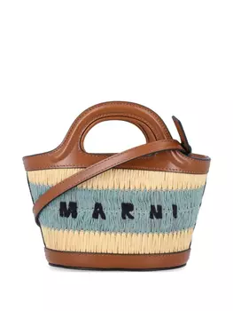 Мини-сумка Tropicalia Marni, коричневый