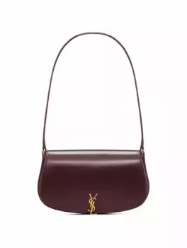 Мини-сумка Voltaire Saint Laurent, бордовый