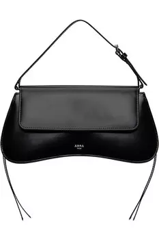 Мини-сумка в форме сердца Abra, черный