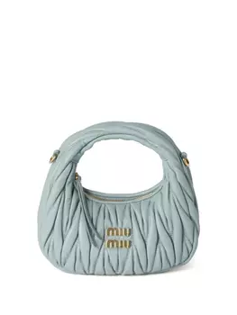 Мини-сумка Wander Miu Miu, зеленый