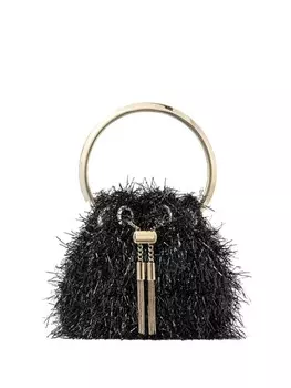 Мини-сумка-ведро Bon Bon Jimmy Choo, черный
