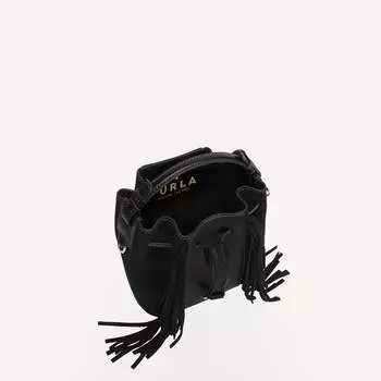 Мини-сумка-ведро Furla Miastella, черный