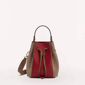 Мини-сумка-ведро Furla Miastella, красный