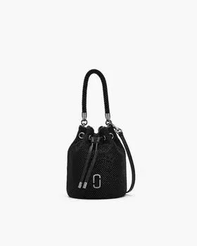Мини-сумка-ведро со стразами Marc Jacobs, черный