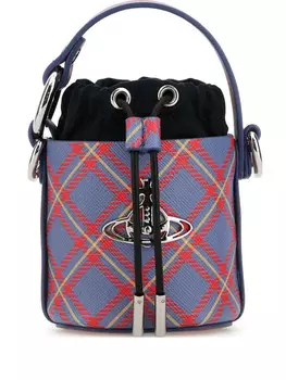 Мини-сумка-ведро Vivienne Westwood Daisy, синий