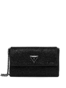 Мини-сумка Zalina через плечо GUESS USA, черный