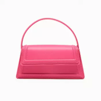 Мини-сумка Zara, маджента
