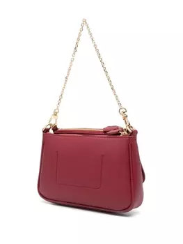 Мини-сумки Emporio Armani с фактурой шагрени (набор из двух), красный
