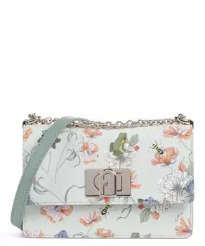 мини-сумочка 1927 из зерненой кожи Furla, зеленый