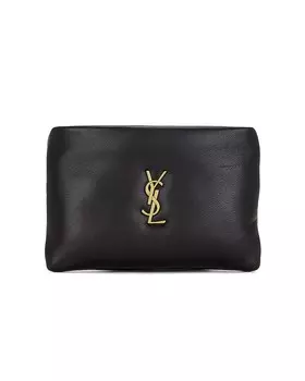 Мини-сумочка Calypso на молнии Saint Laurent, цвет Noir