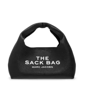 Мини Сумочка для закусок из зерненой кожи Marc Jacobs, черный