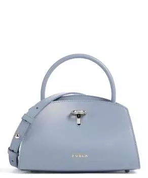 Мини-сумочка Genesi кожаная Furla, синий