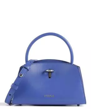 Мини-сумочка Genesi кожаная Furla, синий