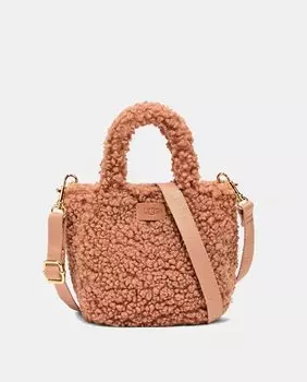 Мини-сумочка Maribel из светло-коричневой овчины с ремнем на плечо UGG, светло-коричневый