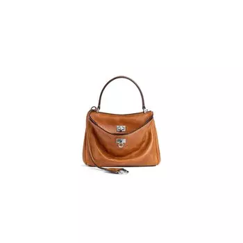 Мини-сумочка Rodeo BALENCIAGA, коричневый