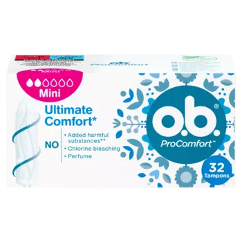 Мини-тампоны гигиенические, 32 шт./1 упаковка. O.B. Procomfort