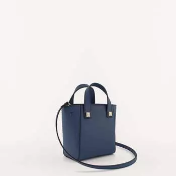 Мини-тоут Furla Afrodite, синий