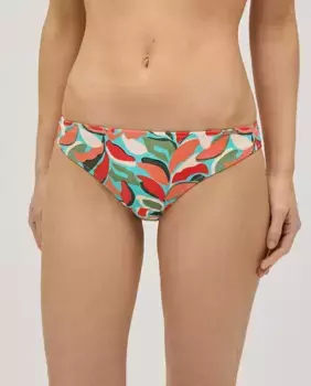 Мини-трусики из микропике с принтом в виде листьев Ysabel Mora, мультиколор