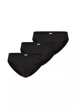 Мини-Трусы / трусы 3 шт. в упаковке новые современные Ammann, черный
