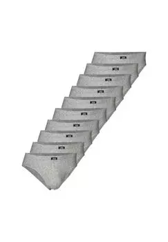 Мини-трусы / трусы, упаковка из 10 шт. из органического хлопка jbs, серый