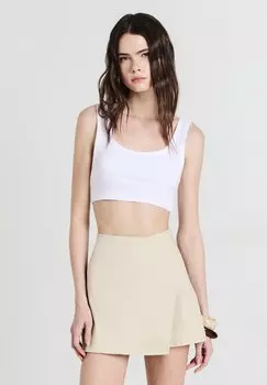 Мини-юбка A-line skirt Calliope, бежевый