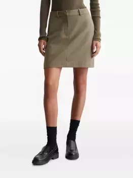 Мини-юбка А-силуэта Marc O'Polo, коричневый