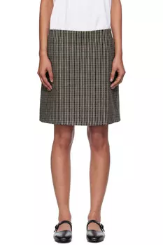 Мини-юбка Adelma A.P.C., коричневый